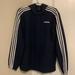 Adidas Jackets & Coats | Adidas Men’s Jackets & Coats | Adidas Essential 3 Stripes Navy Blue Size S | Color: Blue | Size: S