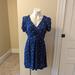 American Eagle Outfitters Dresses | American Eagle Outfitters Dark Blue Floral Dress Size S | Color: Blue/Pink | Size: S