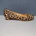 J. Crew Shoes | J Crew Leopard Print Calf Hair Flats | Color: Black/Brown | Size: 7.5