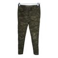 American Eagle Outfitters Jeans | American Eagle Outfitters Camo Jegging Super Stretch X Distressed Size 6 | Color: Black/Green | Size: 6