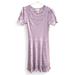 Anthropologie Dresses | Anthropologie Maeve Lavender Purple Promedane Pointelle A Line Dress | Color: Purple | Size: L