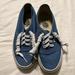 Vans Shoes | Blue Vans Size - ( 5.5 Men) & ( 7 Women ) Us Size | Color: Blue | Size: 5.5