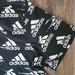 Adidas Shirts | Adidas Mens Black & White Short Sleeve Signature T-Shirt Size Small | Color: Black/White | Size: S