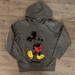 Disney Shirts & Tops | Disney Mickey Mouse Hoodie M | Color: Gray | Size: Unisex M