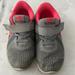 Nike Shoes | Girls Nike Revolution 4 Velcro Sneakers Gray And Pink Size 9 Used | Color: Gray/Pink | Size: 9g