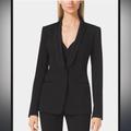 Michael Kors Jackets & Coats | Michael Kors Tuxedo Blazer | Color: Black | Size: 8