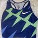 Nike Intimates & Sleepwear | C02 - Official Nike Pro Elite 2020 Women Racing Top Ci0985-Xxx Women's | Color: Blue/Green | Size: Xs
