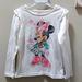 Disney Shirts & Tops | Disney Minnie Mouse Snowflake Top | Color: Cream/Pink | Size: 6xg