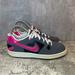 Nike Shoes | Nike Big Force Sneakers "Pink And Grey" Womens Sz 7 | Color: Pink | Size: 7