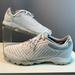 Adidas Shoes | Adidas Adipure Grey And White Golf Shoes Womens Sz 9.5 | Color: Gray/White | Size: 9.5