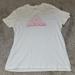 Adidas Tops | Adidas Size Xl T-Shirt | Color: Pink/White | Size: Xl