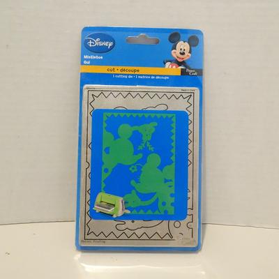 Disney Office | Disney Provo Craft Cuttlebug Mistletoe Mickey Minnie Mouse Cutting Die New 2007 | Color: Blue/Green | Size: Os