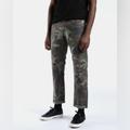Levi's Jeans | Levi’s Hi-Ball Roll Jeans Camo Khaki Distressed Repaired Mens Size 38 | Color: Green/Tan | Size: 38