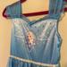 Disney Costumes | Costume - Disney Frozen Elsa Gown Size 8 | Color: Blue/Silver | Size: 8