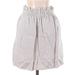 J. Crew Skirts | 100 Linen Skirt. J. Crew 100 Linen Skirt | Color: Gray/White | Size: 0