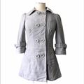 Anthropologie Jackets & Coats | Anthropologie Elevenses Double Breasted Jacket Gray Sz 0 | Color: Gray | Size: 0