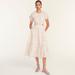 J. Crew Dresses | J Crew Side Cutout Cotton Poplin Dress In Meadow Floral | Color: Pink/White | Size: 10