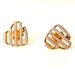 Michael Kors Jewelry | 14k Rose Gold Plated 925 Michael Kors Heart Studs With Swarovski Crystals | Color: Gold | Size: Os