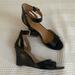 Nine West Shoes | Black Wedge Heels | Size 9 | Color: Black | Size: 9