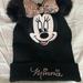 Disney Accessories | Disney Minnie Mouse Winter Hat With Pompoms | Color: Black | Size: Osg