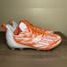 Adidas Shoes | Adidas Adizero Football Cleats “White Team Orange” - Size 11.5 Men. | Color: Orange/White | Size: 11.5