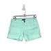 American Eagle Outfitters Shorts | American Eagle Mint Polka Dot Midi Stretch Shorts Size 2 ~ | Color: Green/White | Size: 2