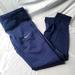 Nike Pants & Jumpsuits | Dri Fit Nike Blue Running Leggings | Color: Blue | Size: M