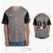 Disney Shirts | Disney Parks Jack Skellington Baseball Jersey | Color: Black/Gray | Size: S