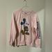 Disney Tops | Disney Mickey Mouse Sweatshirt Tops Like New | Color: Pink | Size: M