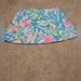 Lilly Pulitzer Skirts | Lilly Pulitzer Blue And Pink Coral And Sea Anemones Skirt Skort Sz Xxs | Color: Blue/Pink | Size: Xxs