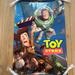 Disney Wall Decor | 27” X 40” Original Double Sided One Sheet Movie Poster Toy Story 1 Disney Pixar | Color: Red | Size: Os