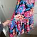 Anthropologie Dresses | Anthropologie Floral Flute Dress Size 2 - Nwot | Color: Blue/Pink | Size: 2