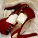 Gucci Shoes | Gucci Red Heels Size 39 | Color: Red | Size: 9