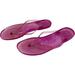 J. Crew Shoes | J. Crew Clear Pink Jelly Flip Flop Sandals | Color: Pink | Size: 8