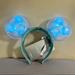 Disney Accessories | Disney Holiday Light Up Minnie Ears Headband W/ Free Gift | Color: Blue | Size: Osg