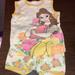 Disney Pajamas | Disney Store Belle (Beauty And The Beast) 2 Piece Pj Set Size 2 -Tank And Shorts | Color: Yellow | Size: 2tg