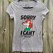 Disney Shirts & Tops | Disney Little Mermaid Tee Shirt Girls Ariel Top Sz. Xs | Color: Gray/Red | Size: Xsg