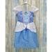 Disney Costumes | Disney Princess Cinderella Dress Girls Size 4-6x Halloween Costume | Color: Blue/White | Size: 4-6x