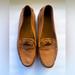 Coach Shoes | Coach Mary Lock Up Brown Leather Loafer Size 5.5 | Color: Gold/Tan | Size: 5.5