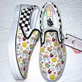 Vans Shoes | Classic Slip On Vans Flower Shop Women Pride Checkered | Color: Black/White | Size: Various