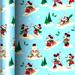 Disney Holiday | Mickey & Minnie Christmas Gift Wrapping Paper | Color: Blue | Size: Os