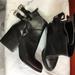 Zara Shoes | - Zara Limited Edition Collection Leather Buckle Back Booties. Zara Size 39 | Color: Black | Size: 8.5