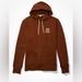 American Eagle Outfitters Shirts | American Eagle Ae S Small Men’s Hoodie Sweatshirt Brown Tan Color | Color: Brown/Cream | Size: Xs