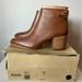 Michael Kors Shoes | Brand New Michael Kors Leather Brown Ankle Boots | Color: Brown | Size: 7