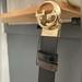 Gucci Other | New Gucci Black/Brown Belt | Color: Brown/Gold | Size: 80-32 Us Size