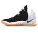 Nike Shoes | Nike Lebron James Xviii Black And White Gum. Size Big Boys 5.5 | Color: Black/White | Size: 5.5b