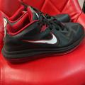 Nike Shoes | 2012 Nike Lebron 9 Ix Low Red Black Red White Men's 9 | Color: Black/Red | Size: 9