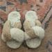 Anthropologie Shoes | Anthropologie Slippers | Color: Cream/White | Size: S/M