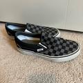 Vans Shoes | Boys Converse Slip-Ons. Boys Size 4.5 | Color: Black/Gray | Size: 4.5b