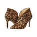 Jessica Simpson Shoes | Jessica Simpson Womens Brown Leopard Print Plunging Layra Stiletto Booties 12 M | Color: Brown | Size: 12